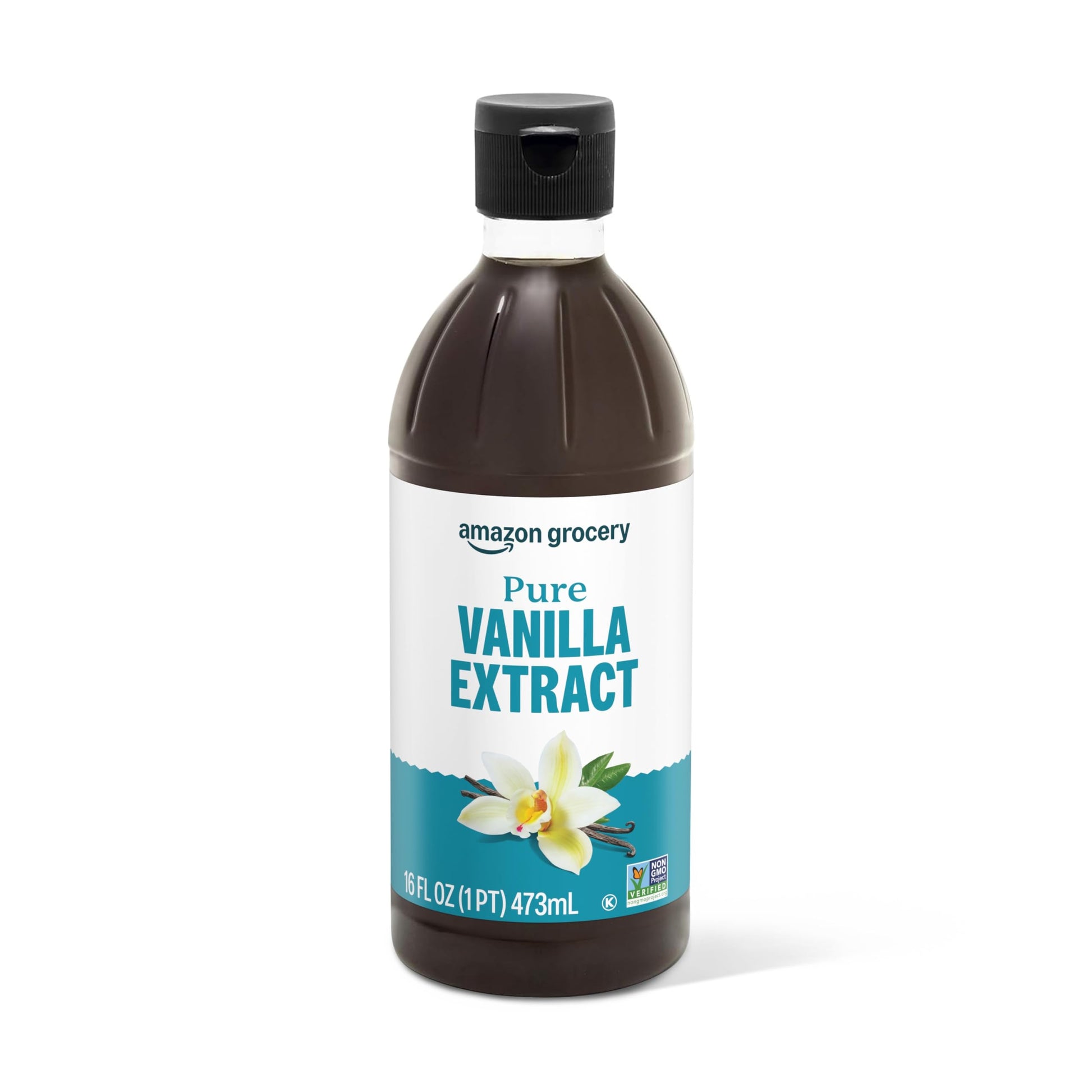 Large Online Retailer Grocery, Pure Vanilla Extract, 16 Fl Oz (Previously Large Online Retailer Fresh, Packaging May Vary)