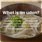 Unha'S Japanese Sanuki Fresh Udon Noodles, Jumbo Style Chewy Noodles With No Soup, Quick And Easy, Individual Pack 22 Oz (200G/6