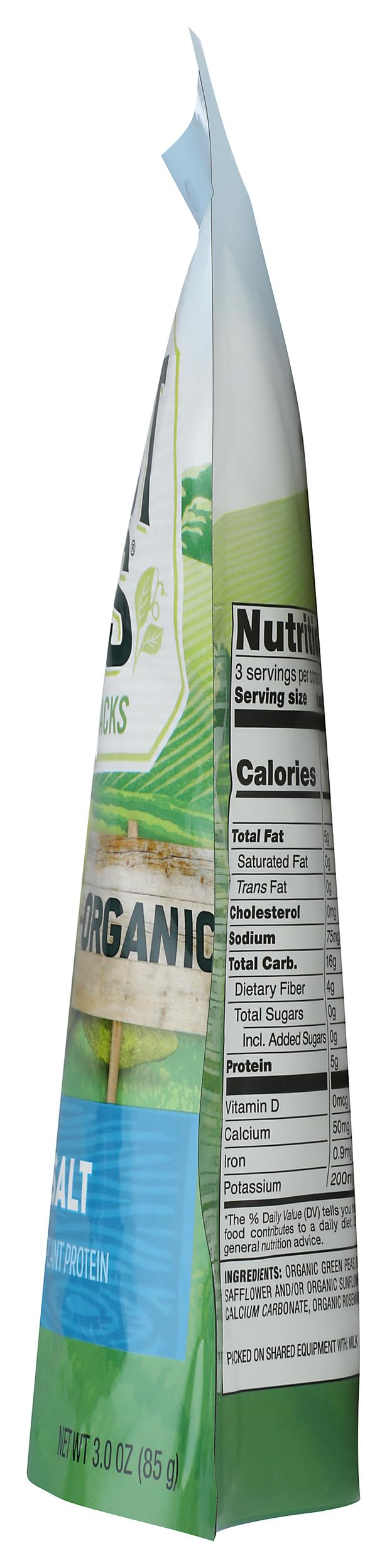 Calbee Organic Sea Salt Harvest Snaps, 3 Oz