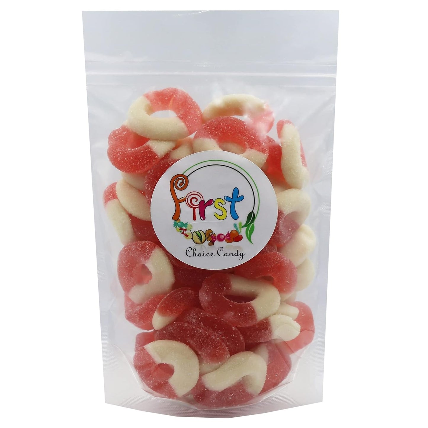 Firstchoicecandy Gummy Rings (Watermelon, 5 Pound (Pack Of 1))