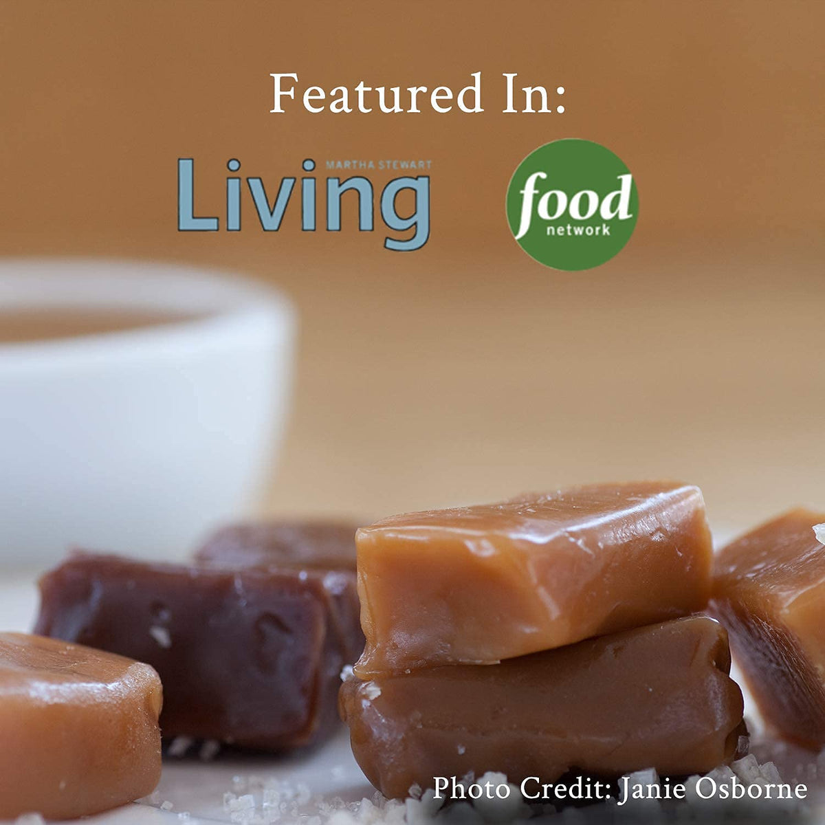 Béquet Caramel - Celtic Sea Salt Caramel - Gourmet Caramel Candy - Salted Caramel Candy Individually Wrapped - Made In Montana - Kosher (Star D) And Gluten Free - 3.6 Oz Single Pouch