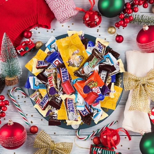 Bulk Chocolate Candy Variety Mix - 2 Pound Assorted Individually Wrapped Chocolates For Trick-Or-Treat, Gifts, Parties & Halloween Candy Bowls