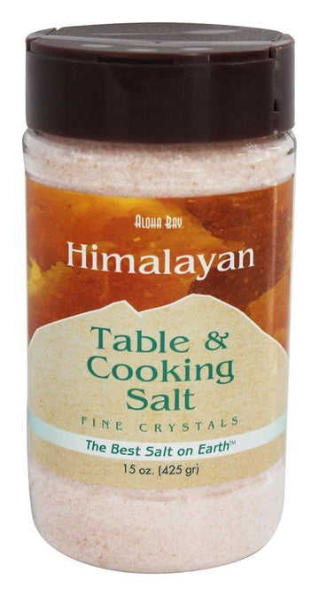 Himalayan Table And Cooking Salt Fine Crystals - 15 Oz
