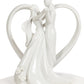 Wedding Collectibles Stylized Dancing Heart Wedding Cake Topper