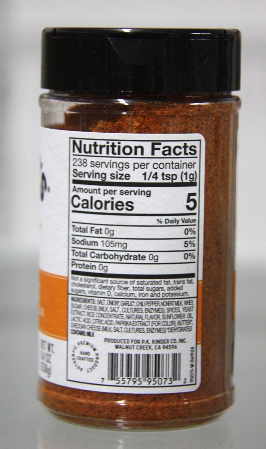 KINDERS Chili Cheese Seasoning, 8.4 Ounce, Perfect for Spicing Up Dishes
