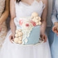 Goensjt 30 PCS Cake Topper Set, Metal Ball Picks for Birthday, Baby Shower, Wedding, Khaki Color