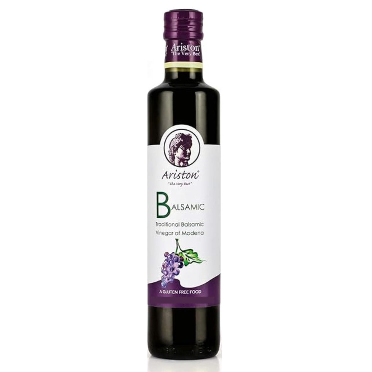 Ariston Balsamic Vinegar – Barrel Aged, Gourmet Quality, Vegan, Gluten Free, 8.45 fl oz (250ml), Pack of 2