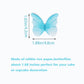 48 Pcs Edible Butterfly Cake Toppers Wafer Paper Butterfly Cupcake Toppers Edible Butterflies Decorations For Happy Birthday Wed