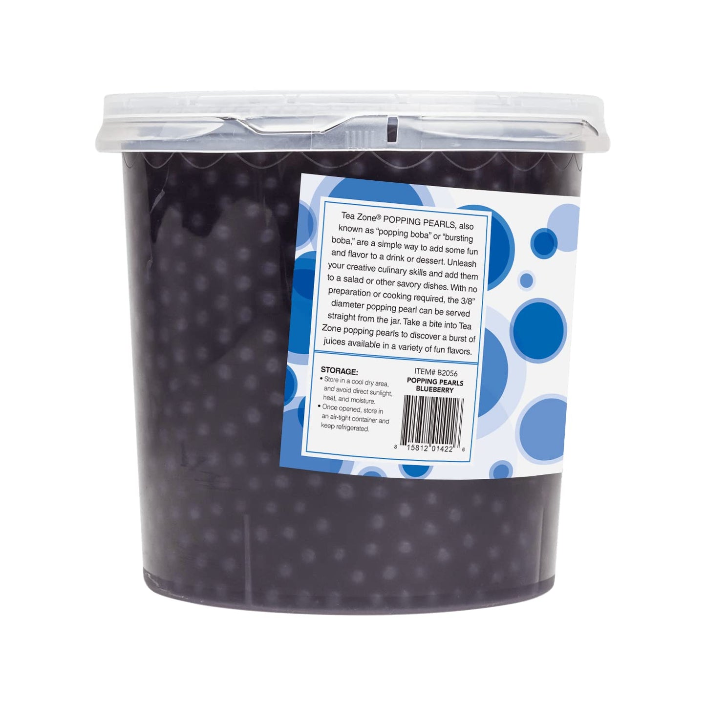 Tea Zone 7 Lb Blueberry Popping Pearls