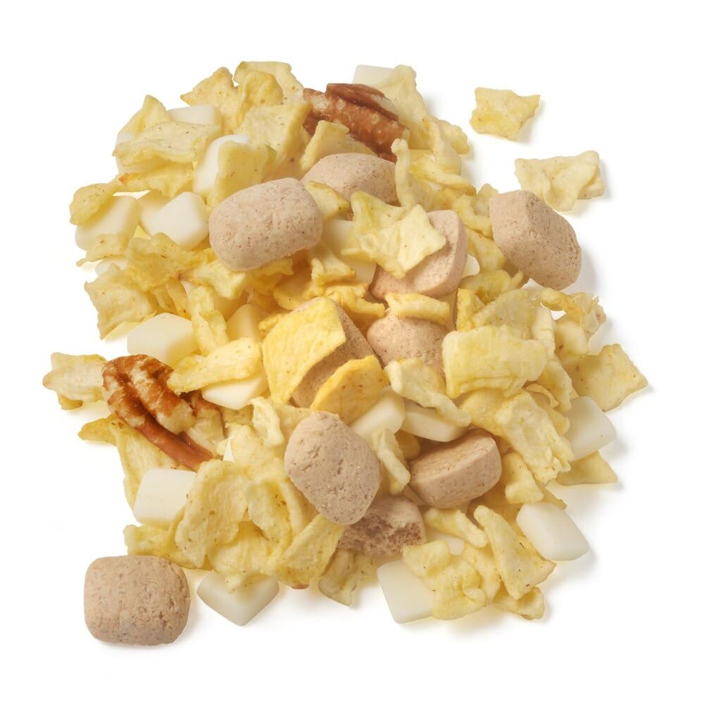 Generic Apple Pie Crisp Snack Trail Nut Fruit Mix - (1 Bag 6 oz SimplyComplete Pack) Dried Apple, Cinnamon Cookie Bites, Yogurt