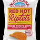 Old Vienna Of St. Louis Red Hot Riplets Hot Bbq Chips 3Oz Bags (5 Pack) By Tranadaco