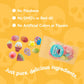 Purple Truck Swedish Candy Mix - Gelatin-Free, Non-GMO, Fun Shapes - 8oz Resealable Bag
