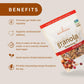 Erin Bakers Homestyle Granola Cereal With Ancient Grains, Fruit And Nut - Made From Natural Ingredients, Source Of Plant-Based Protein - Vegan Friendly, Non-Gmo, 12Oz Bags, 6-Pack