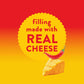 RITZ Bits Spicy Queso Cheese Sandwich Crackers, Snacks for Kids and Adults, Lunch Snacks, 8.8 oz