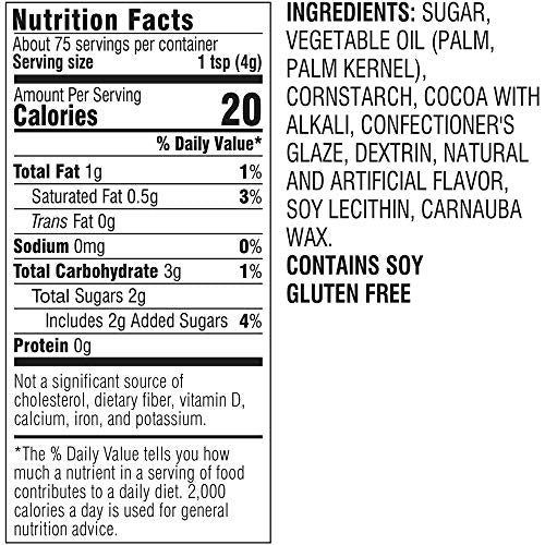 Betty Crocker Sweet Toppings Chocolate Sprinkles Edible Cake Decoration, 10.5 oz