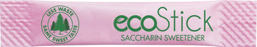 Ecostick Zero Calorie Sweetener Packets | Pink Saccharin | 2000 Count | Gluten Free