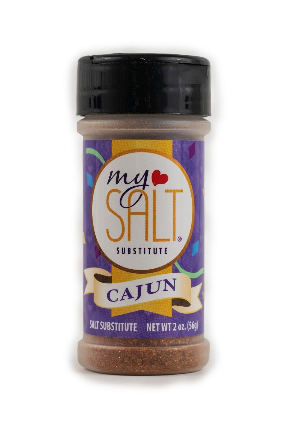 MySALT Cajun - Sodium Free Salt Substitute - Savor Authentic Cajun Flavors with A Healthier Twist