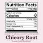 Organic Positively Botanicals Company, Chicory Root,Herbal Tea Loose Leaf Botanical, 4 Ounce