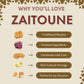 Zaitoune Tamriyah With Nuts Selection - 1.1 Lb | Assorted Luxury Date Cookies With Pistachios, Pine Nuts, & Cashews | Authentic