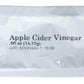 Single-Serve Apple Cider Vinegar Packets with the Mother – 25 Pack, 1 Tbsp Each