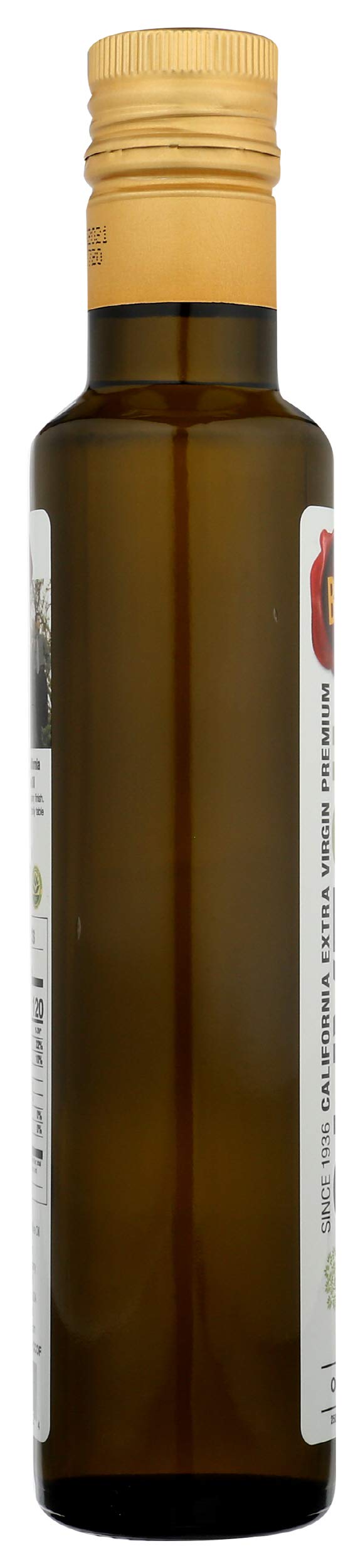 Bari Oil Olive Extra Virgin Organic, 250 Ml