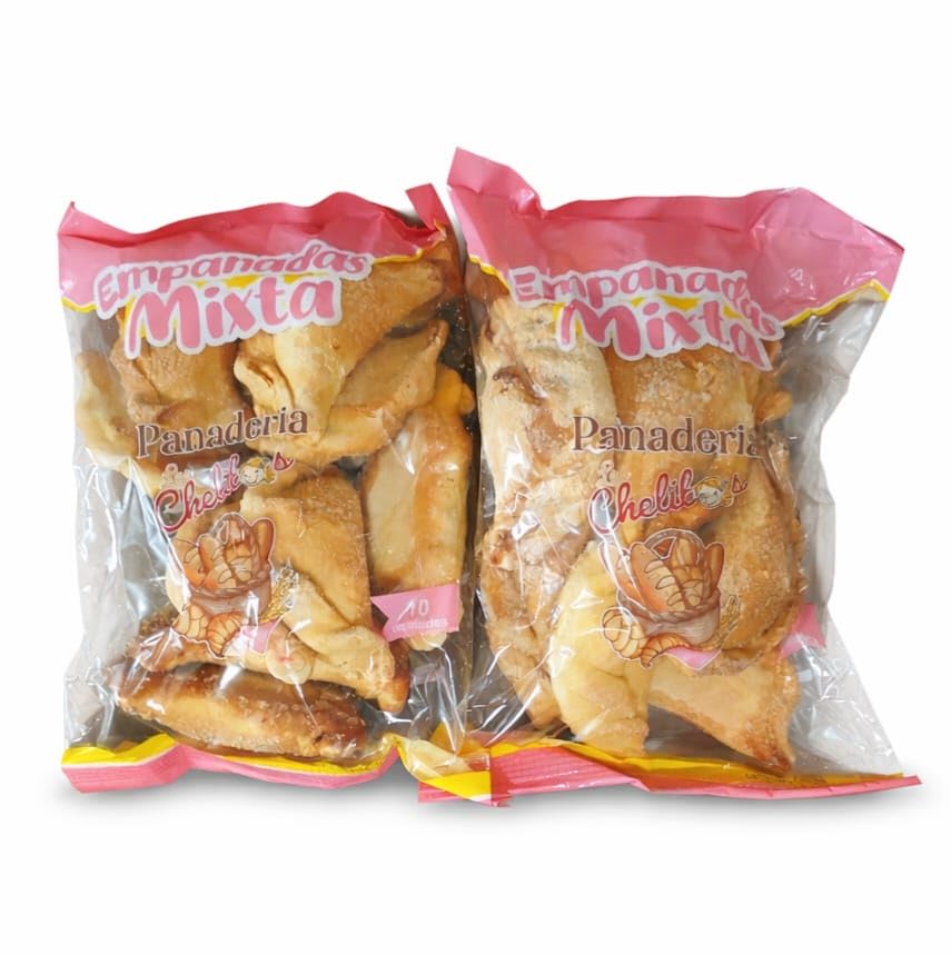 Empanadas mixtas(Queso y Pia) 100% Nicas (cheese/pineapple) 2 pack