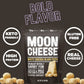 Moon Cheese Variety Pack - Cheddar, White Cheddar, Gouda, Garlic Parm & Pepper Jack, Gluten Free, Keto Friendly, 2 Ounce (Pack of 5)
