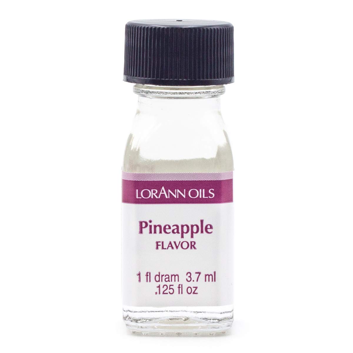 Lorann Pineapple Ss Flavor, 1 Dram Bottle (.0125 Fl Oz - 3.7Ml - 1 Teaspoon)