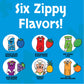 Otter Pops, Giant Original 5.5oz, 27 Ice Pops, Six Zippy Flavors