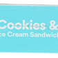 365 by Whole Foods Market Cookies & Cream Ice Cream Sandwiches, 17 FZ