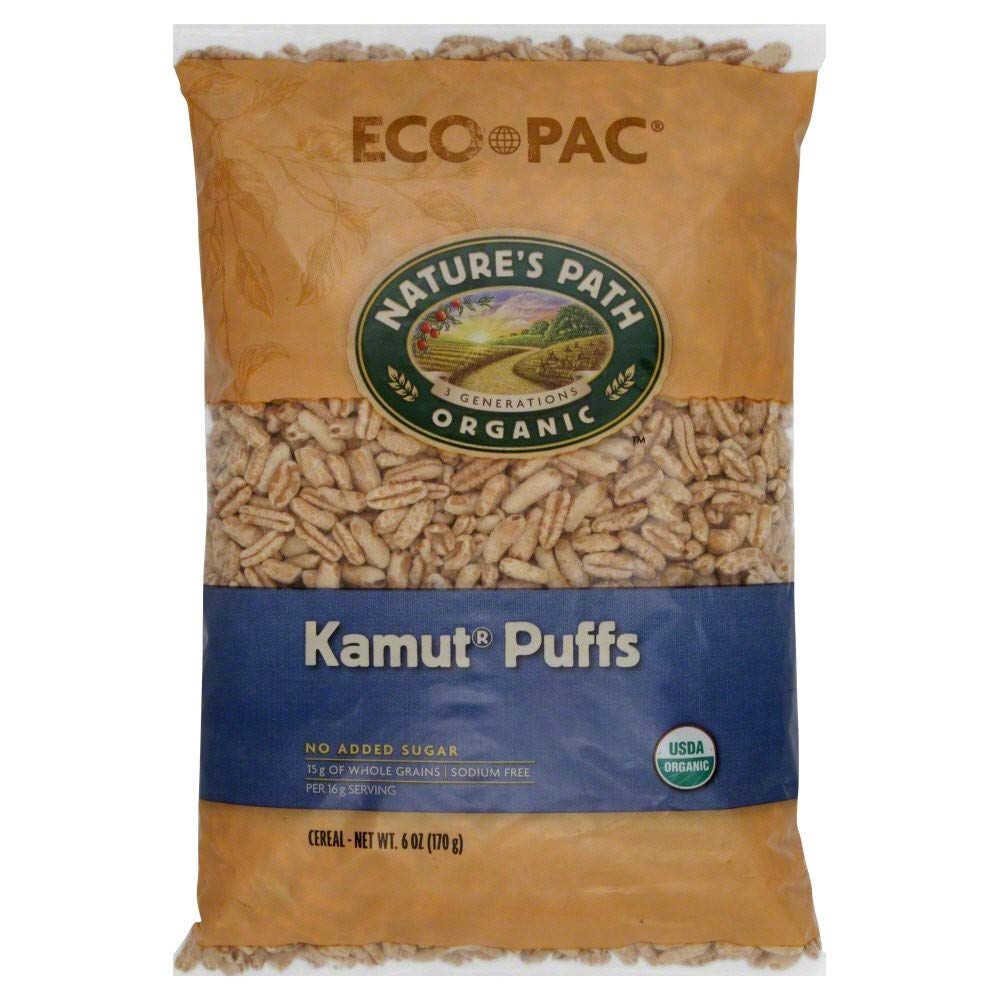 Natures Path Organic Puffed Kamut Cereal (6x6 oz.)