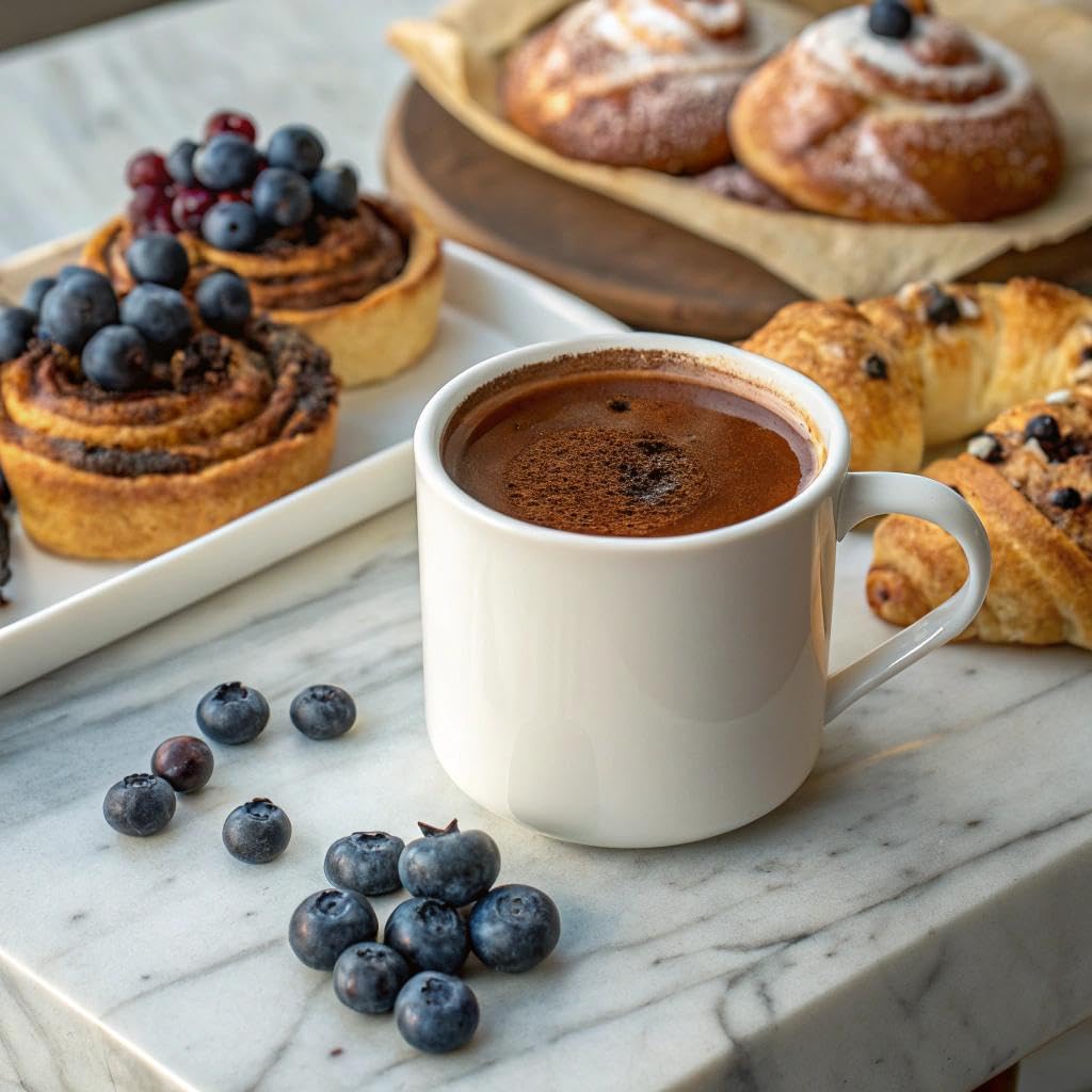 Double Donut Coffee Blueberry Flavored Coffee Pods, Medium Roast Coffee,Compatible With Keurig K Cups Malt-Inspired, 72 Cups