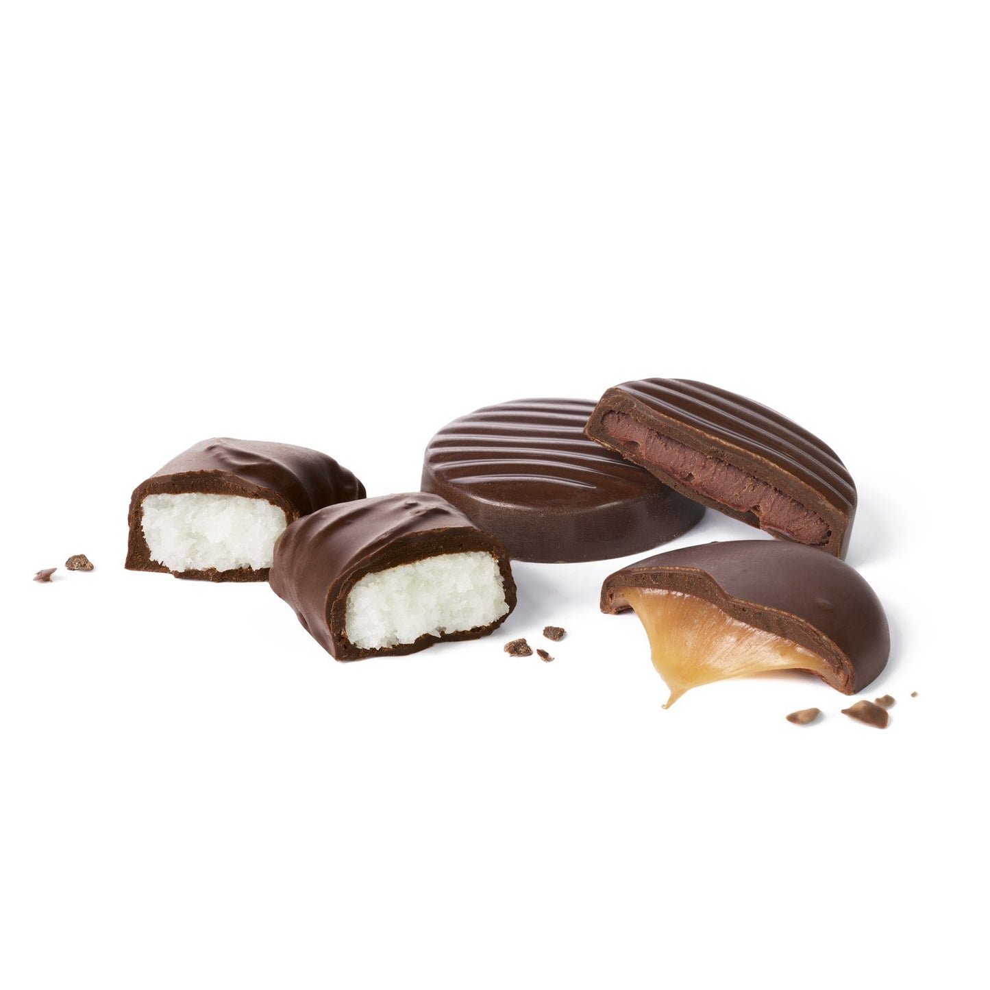 Russell Stover Sugar-Free Dark Chocolate Mix, 10 Ounce Candy, Individually Wrapped Bars, Sweetened With Stevia