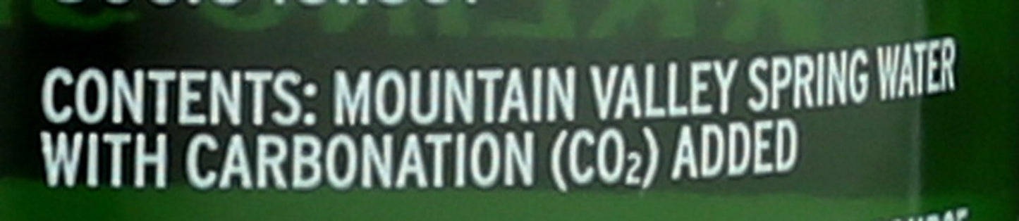 Mountain Valley Spring Sparkling Water Lime, 1 Ounce