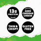 WILDE Protein Chips Spicy Queso, Thin and Crispy High Protein Snacks, Keto Friendly, Low Carb Chips, Real Ingredients, 1.34oz (P