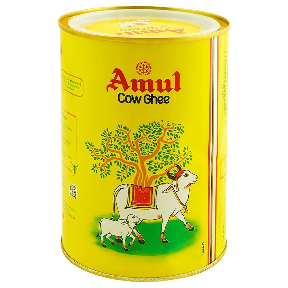 Amul Ghee (Cow Ghee, Tin Pack) 1Litre