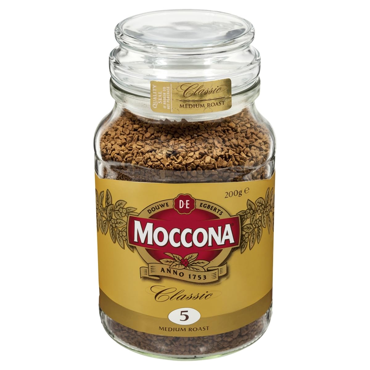Moccona Freeze Dried Instance coffee 200g (classic (Medium Roast))