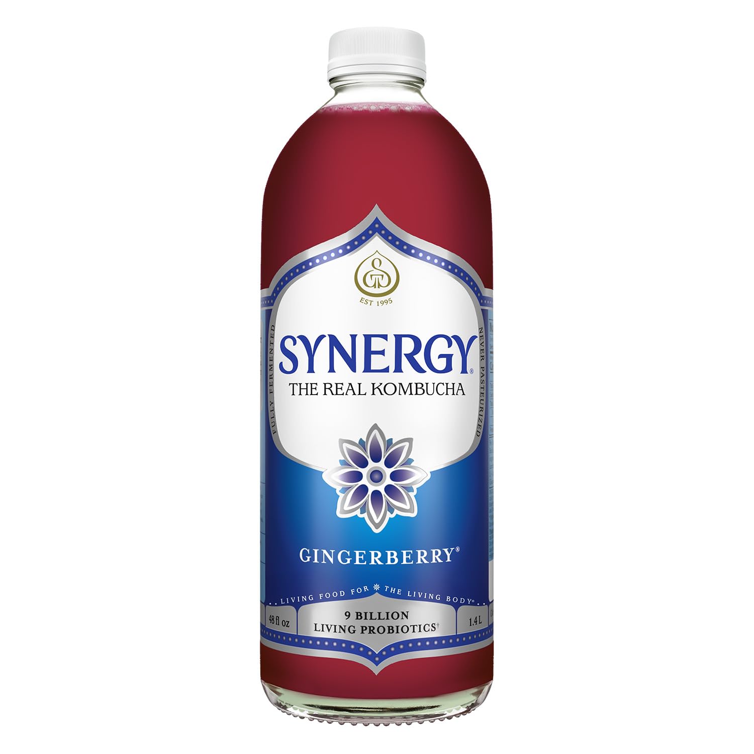 Synergy The Real Kombucha, Gingerberry - 48oz