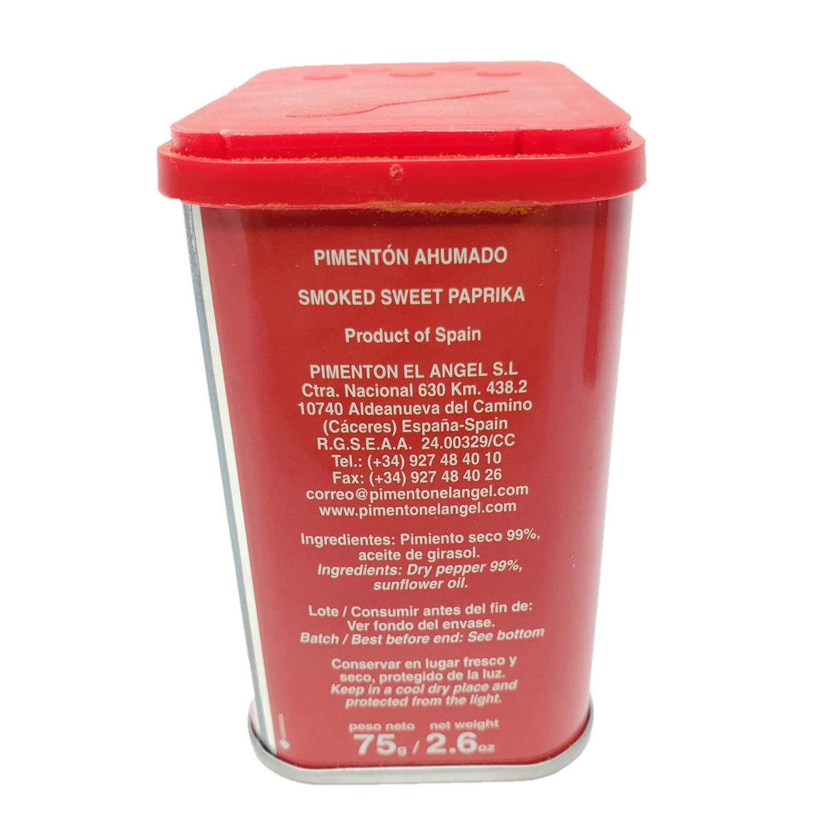 El Angel Spanish Smoked Sweet Paprika - 2 Pack Tins
