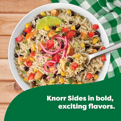 Knorr Rice Sides Cilantro Lime Rice 8 Ct For A Delicious + Quick Side Dish, With 100% U.S. Grown Rice + No Artificial Flavors Or Preservatives, 5.5 Oz