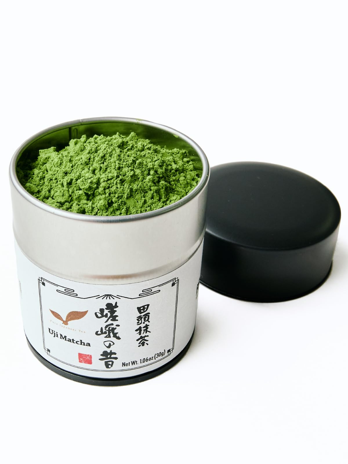 TAGASHIRA CHAHO Uji Matcha Green Tea Powder - Ceremonial Grade, Hand-picked First Harvest, 30g, 100% Product of Japan