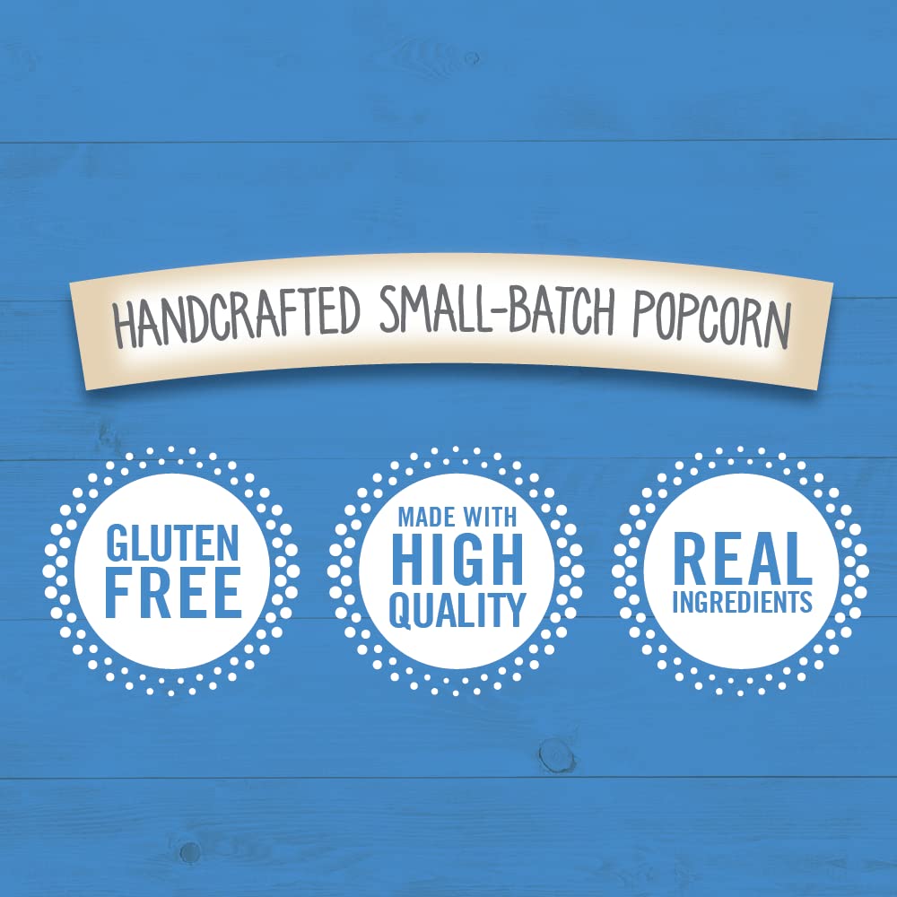 G.H. Cretors, Cheddar Cheese Flavor Popcorn Single Serving Bags (6 Pack - 2.5 Oz Each)