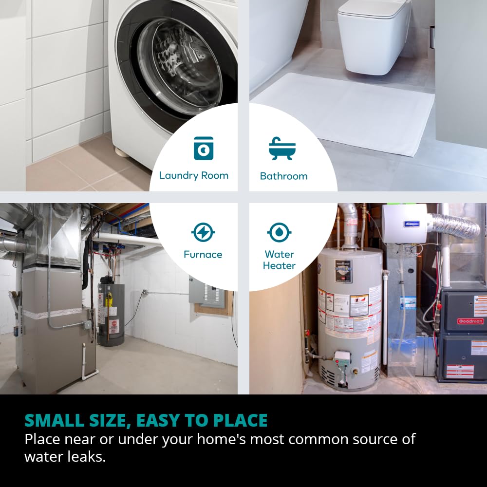Prevent Water Damage During The Holidays With A Zigbee Water Sensor - Go Away For The Holidays Worry Free Of Leaks Or Floods - W