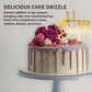 Chefmaster Limoncello-Flavored Cake Drizzle, Edible Cake Drip Frosting, 6.6 lbs, Lemon Color