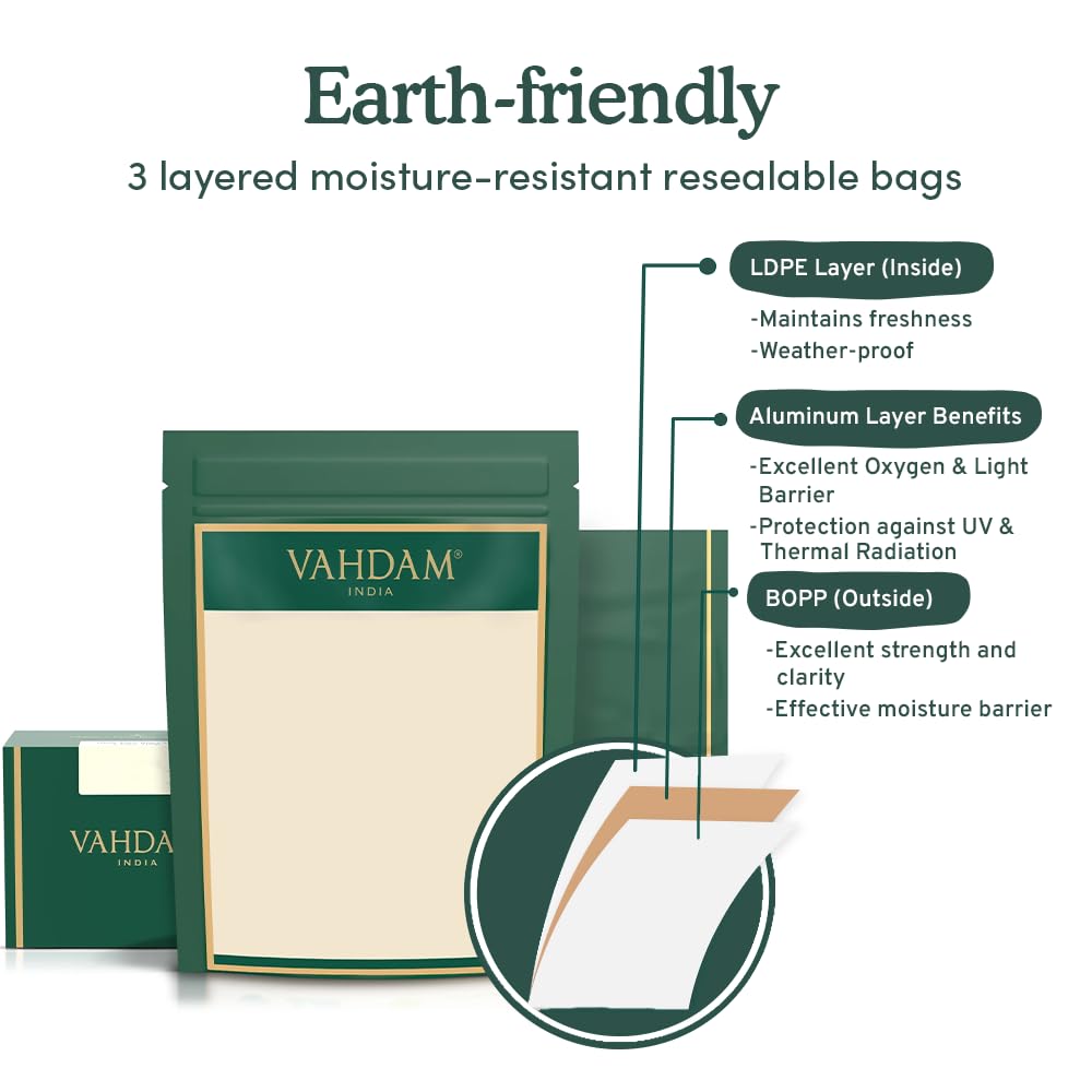 Vahdam, Imperial Oolong Tea Leaves From The Blue Mountains (25 Cups/1.76Oz) Tea | Sourced Direct From High Mountain Estates In S