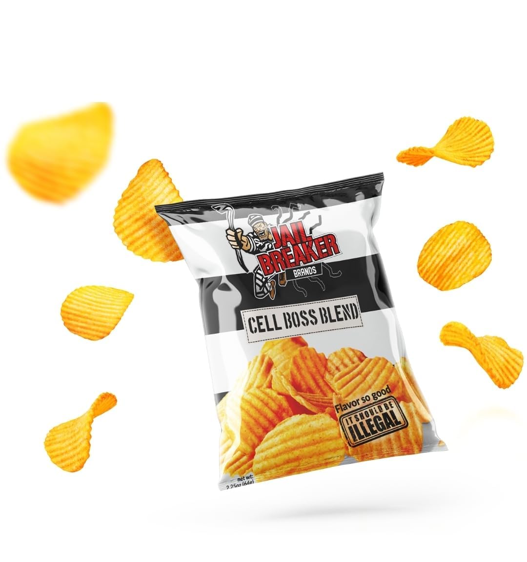 LYZAS SWEETS &   Cell Boss Blend Potato Chips - Gift Pack Boxed, 4 Pack, 3 Ounce
