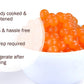 3 Flavors Popping Boba Pearls Bursting Tea Balls Drink & Dessert Topping, Passion, Pomegranate, Strawberry, Flavored Bubble Tea Pearls, And No Artificial Colors (Passion Fruit, Pomegranate, Strawberry, 1 Pound Pack Of 3)