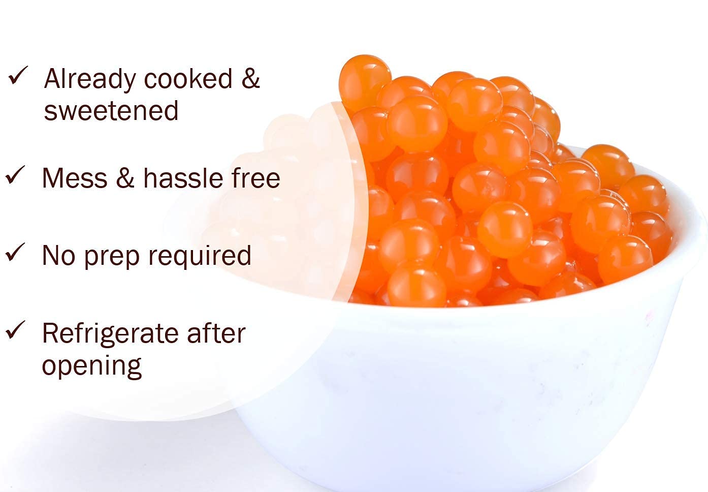 3 Flavors Popping Boba Pearls Bursting Tea Balls Drink & Dessert Topping, Passion, Pomegranate, Strawberry, Flavored Bubble Tea Pearls, And No Artificial Colors (Passion Fruit, Pomegranate, Strawberry, 1 Pound Pack Of 3)