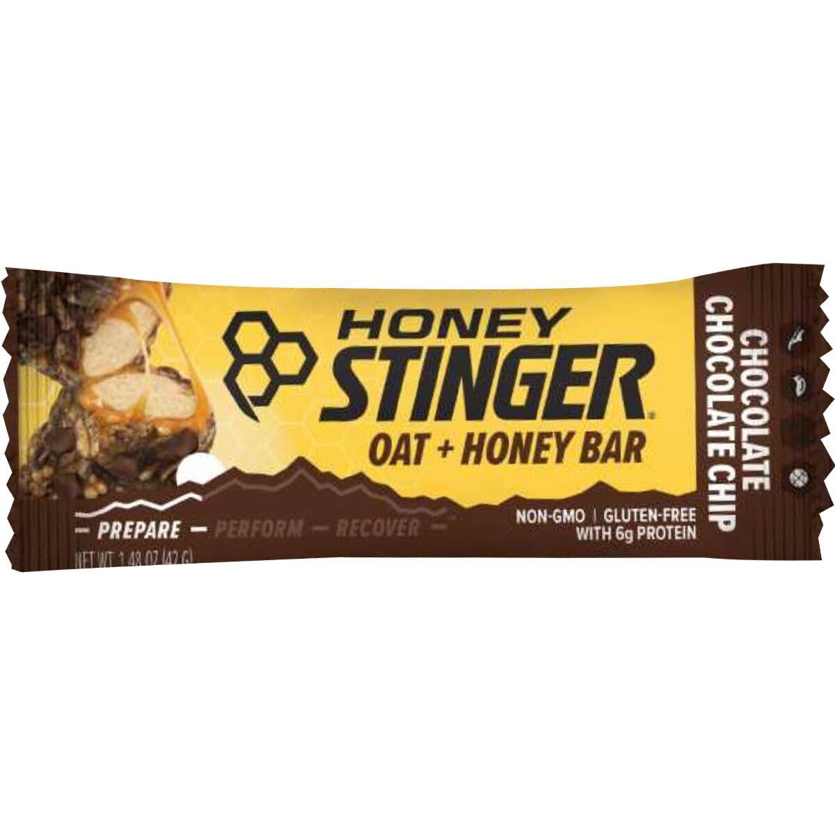 Honey Stinger Oat And Honey Bar - 12-Pack Chocolate Chocolate Chip, One Size