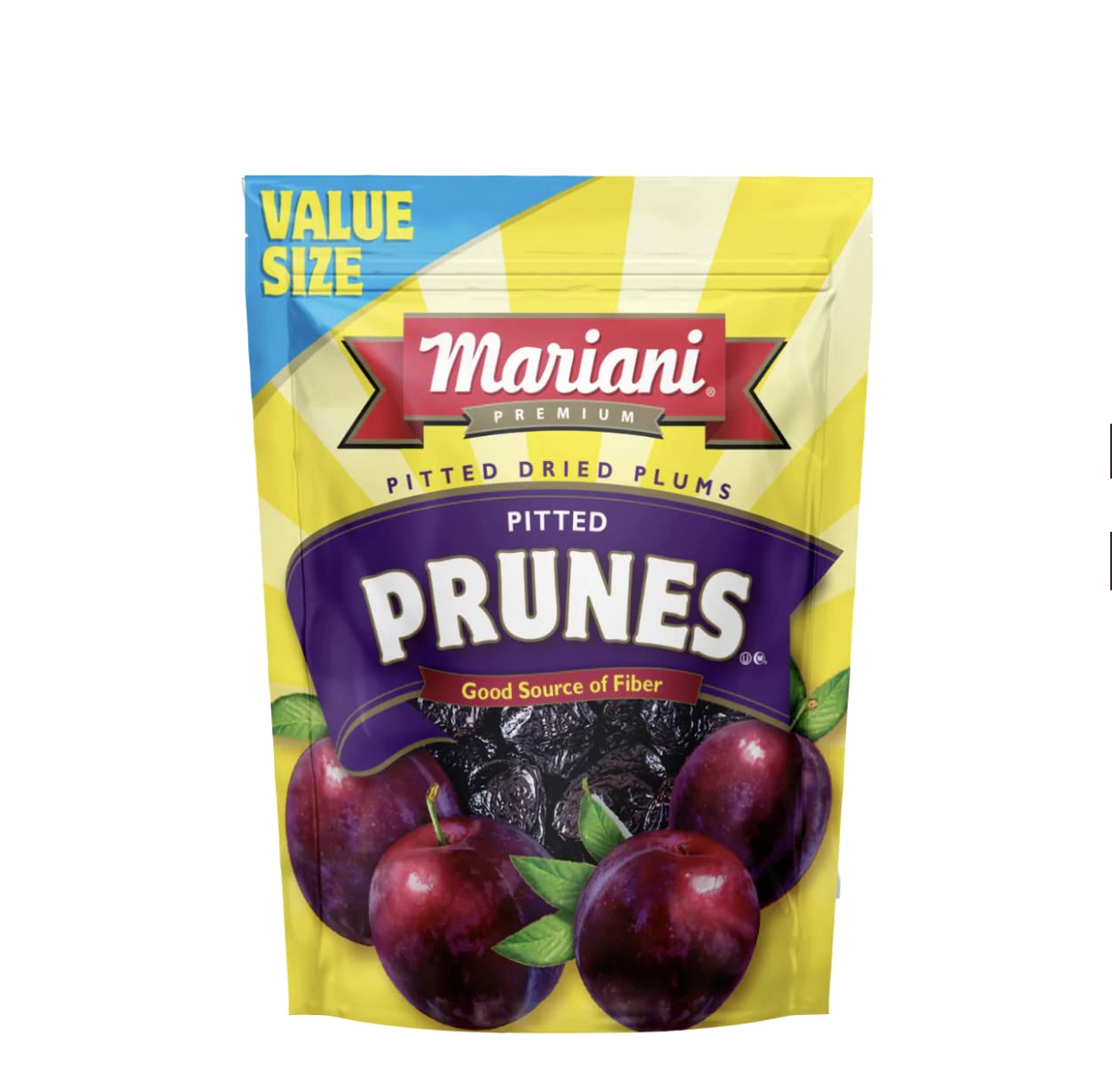 Mariani | Pitted Prunes | Dried Fruit | Healthy, Vegan, Gluten Free Snack For Kids & Adults | No Sugar Added | 32 Ounces (Pack Of 1) - Resealable Bag